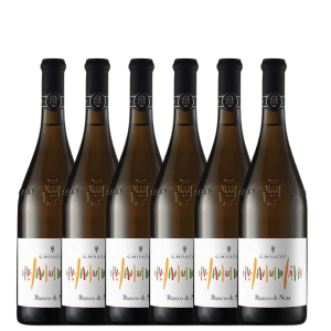 Bianco di Nera Milazzo vino frizzante biologico siciliano confezione 6 bottiglie 75cl